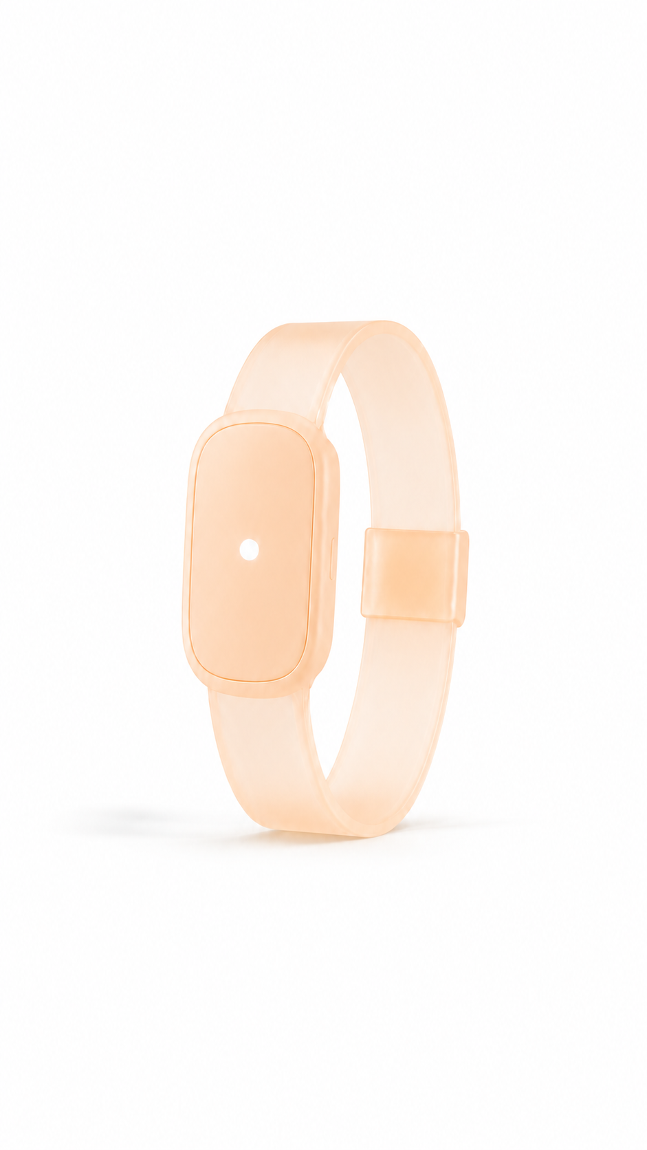 Bracelet Loomi enfant orange translucide