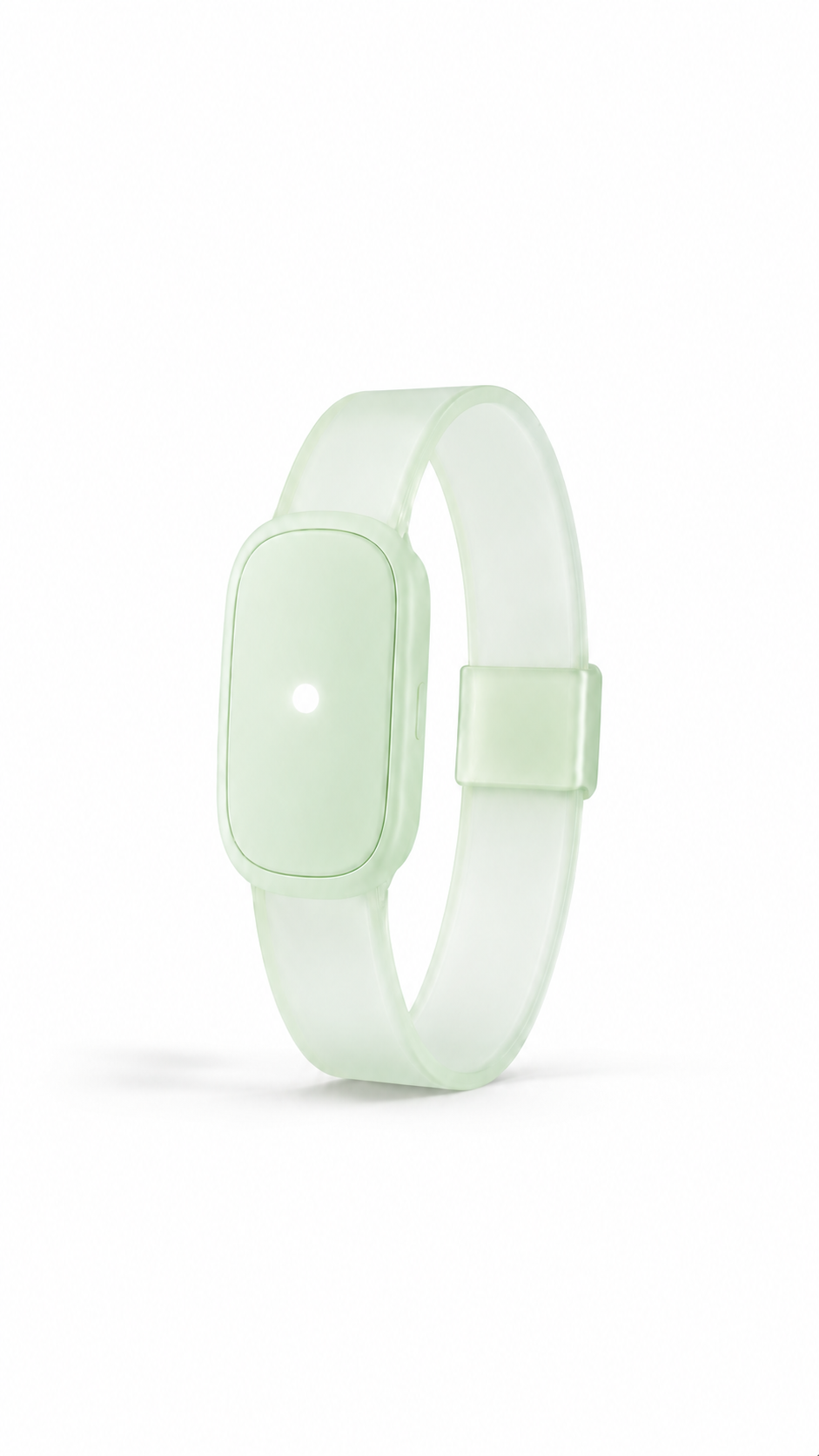 Bracelet Loomi enfant vert translucide