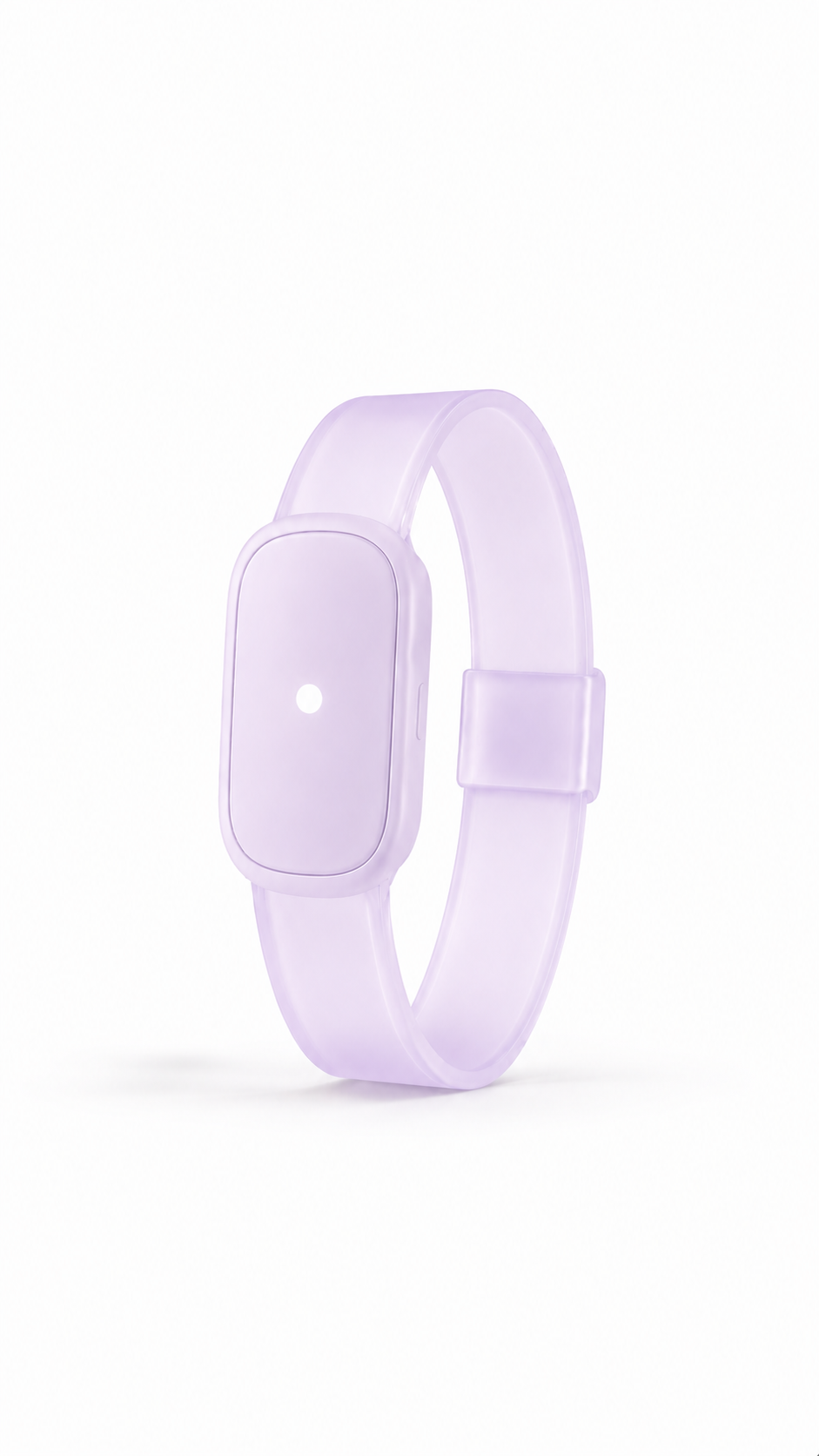 Bracelet Loomi enfant violet translucide