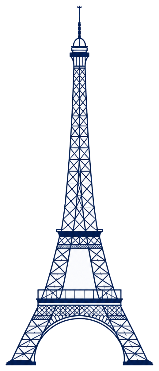 Illustration de la tour Eiffel utilisée comme repère visuel pour la hauteur d’environ 60 mètres